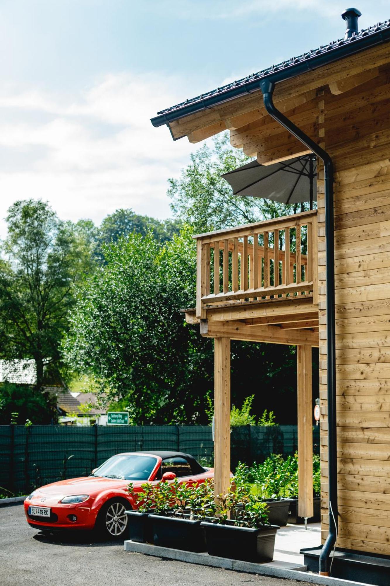 Chalet 49 Nesselgraben - Ferienwohnungen Aus Holz Koppl Buitenkant foto